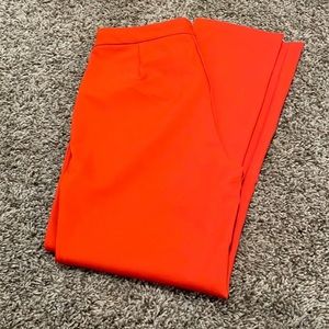 Rachel Zoe orange slacks